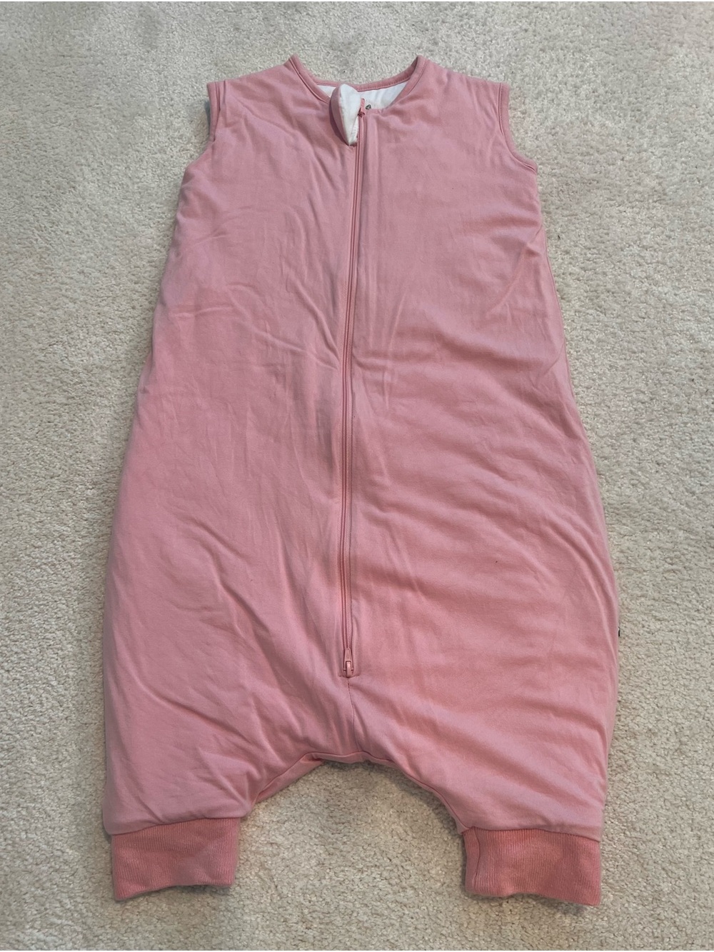 Kyte Sleeveless Pink Baby Sleep Sack with Zip Size M
